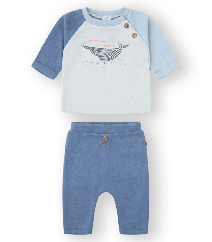 Conjunto Bebé Yatsy Baby 25201022 Sudadera y Pantalón