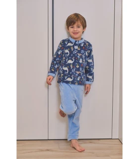 Pijama de Niño Coralina Estampado Dinosaurios MUSLHER