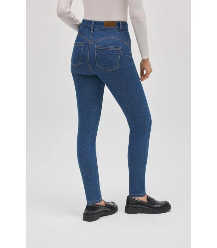 Pantalón Vaquero Mujer Ysabel Mora 70458 | Pitillo Push-Up