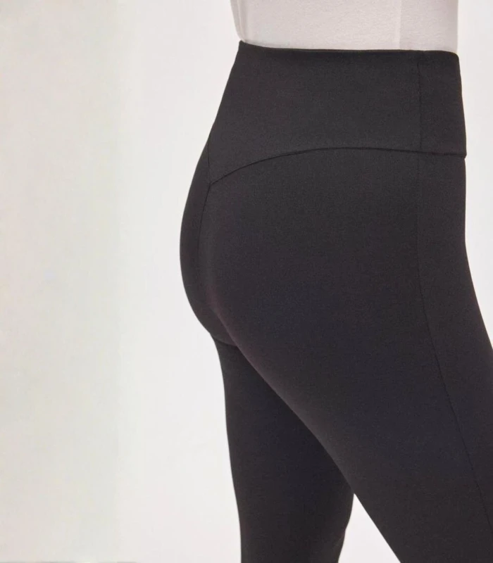 Leggings Moldeador Ysabel Mora 70439  Push Up Negro Tiro Alto