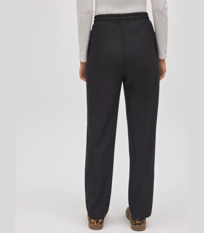 Pantalón Ysabel Mora 70455 Cintura Ajustable Straight Negro