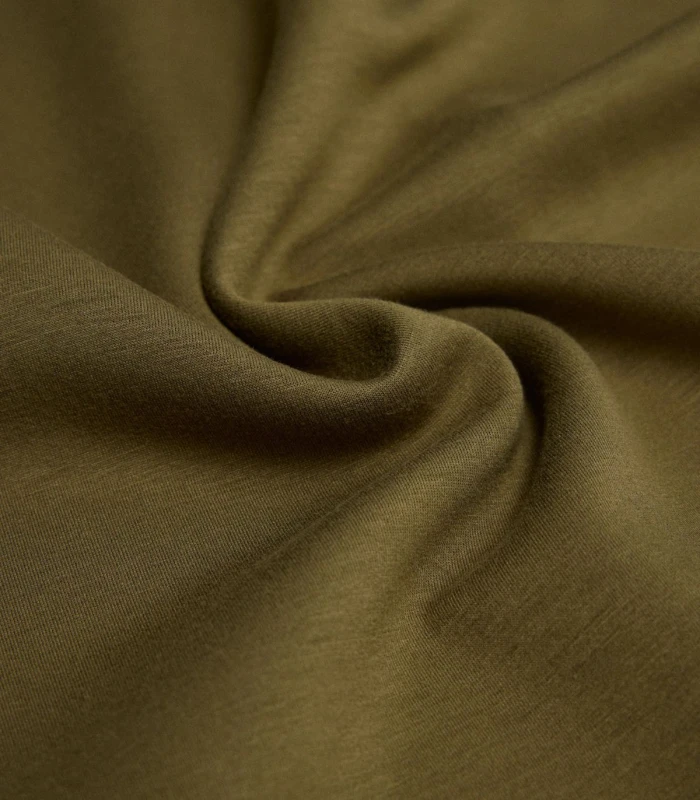 Sudadera Verde Oliva Elástica Cuello Alto Ajustable 70674 Ysabel Mora