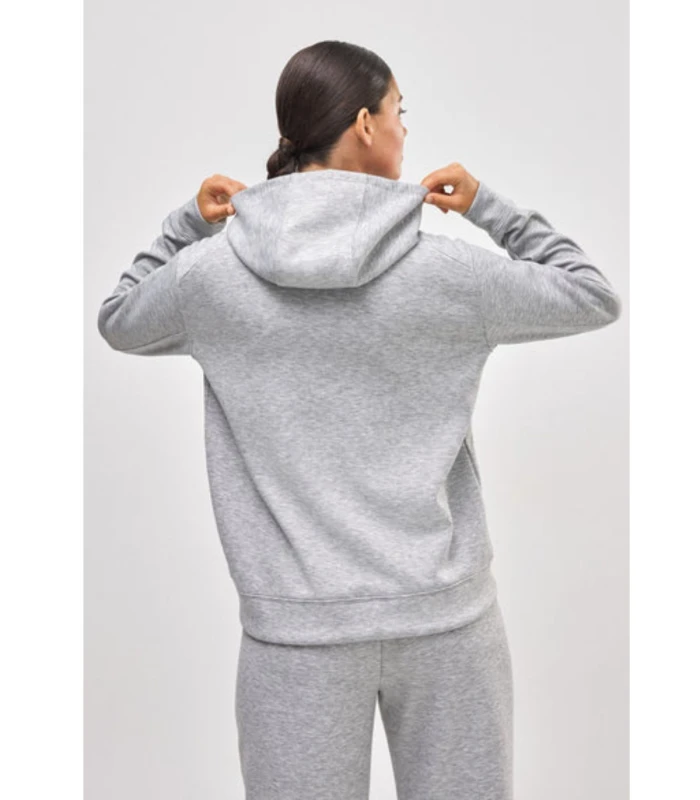 Chaqueta Deportiva con Capucha Gris 70939 Ysabel Mora