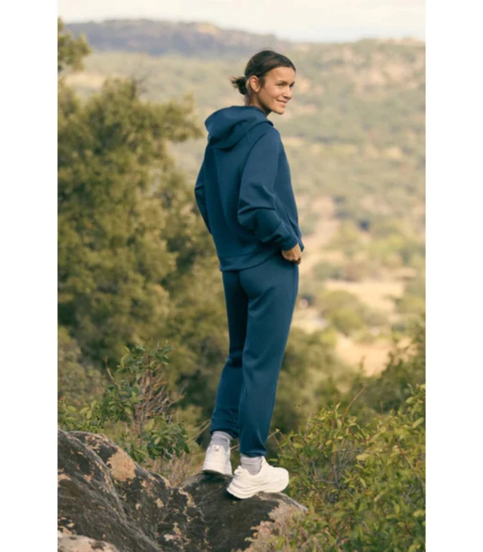 Pantalón Jogger Deportivo con Bolsillos Azul Marino 70940 Ysabel Mora