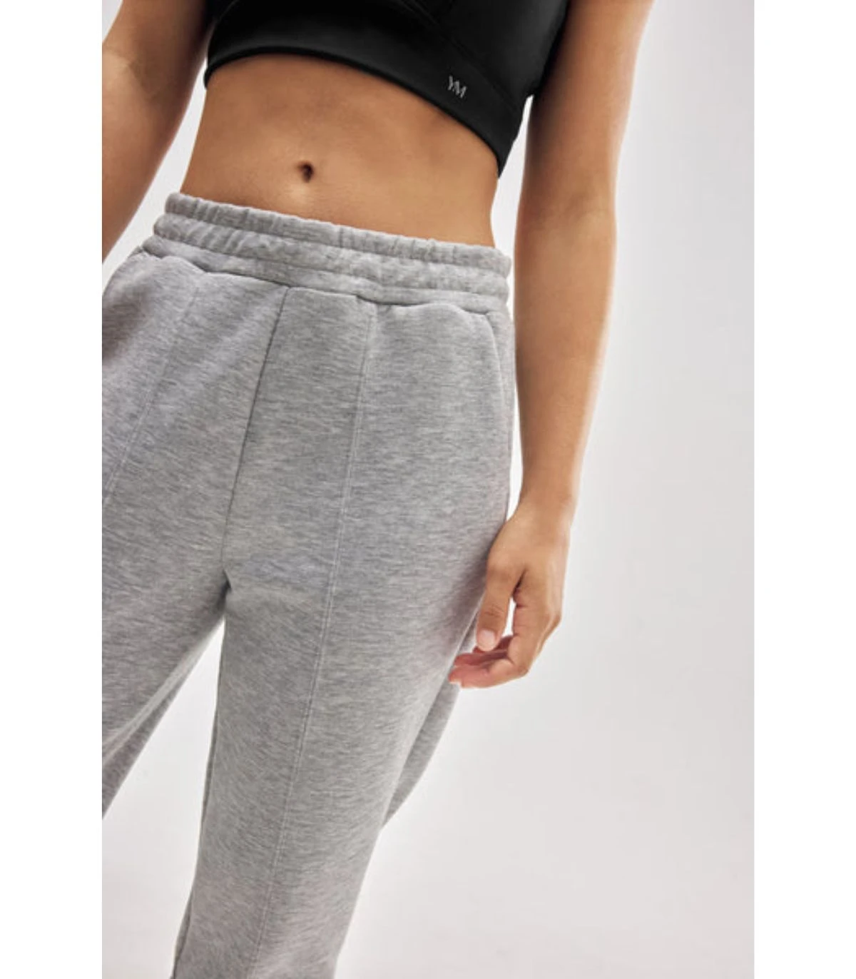 Pantalón Jogger Deportivo con Bolsillos Gris 70940 Ysabel Mora