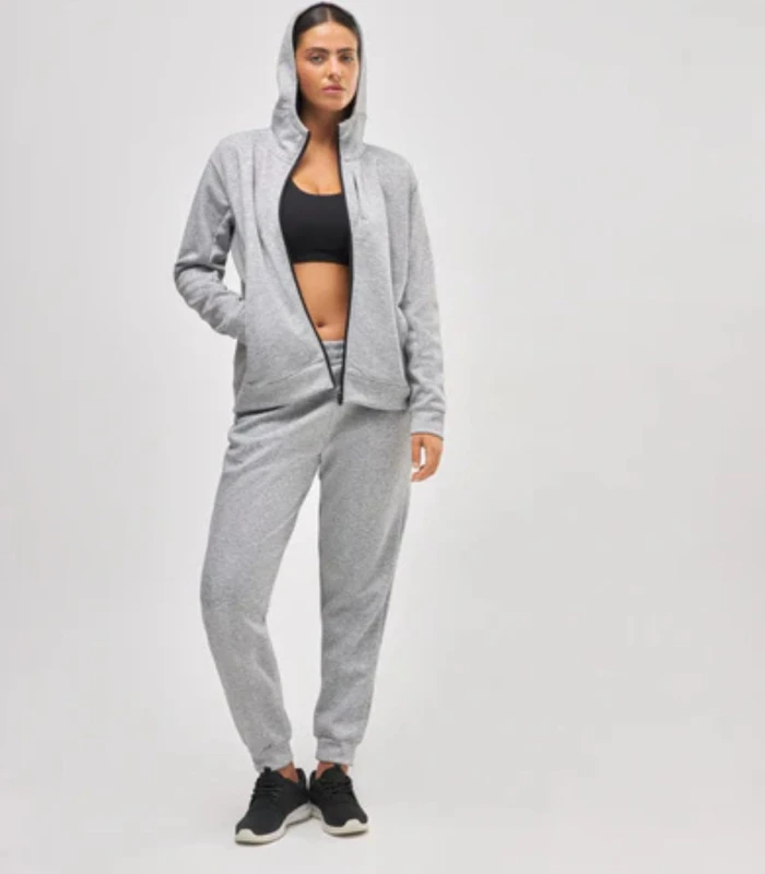 Pantalón Jogger Deportivo con Bolsillos Gris 70940 Ysabel Mora