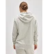 Sudadera con Capucha Ajustable Gris Claro 70942 Ysabel Mora Interior Afelpado