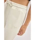 Pantalón Jogger Deportivo Afelpado Marfil 70943 Ysabel Mora Cintura Ajustable