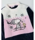 Pijama niña coralina Snoopy Snow Drift 63460 Admas