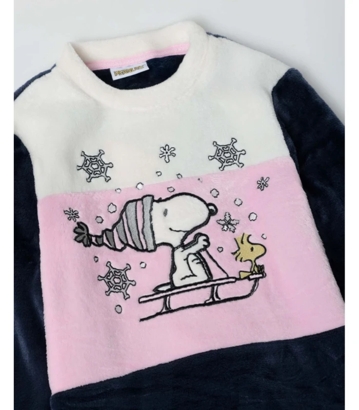 Pijama niña coralina Snoopy Snow Drift 63460 Admas