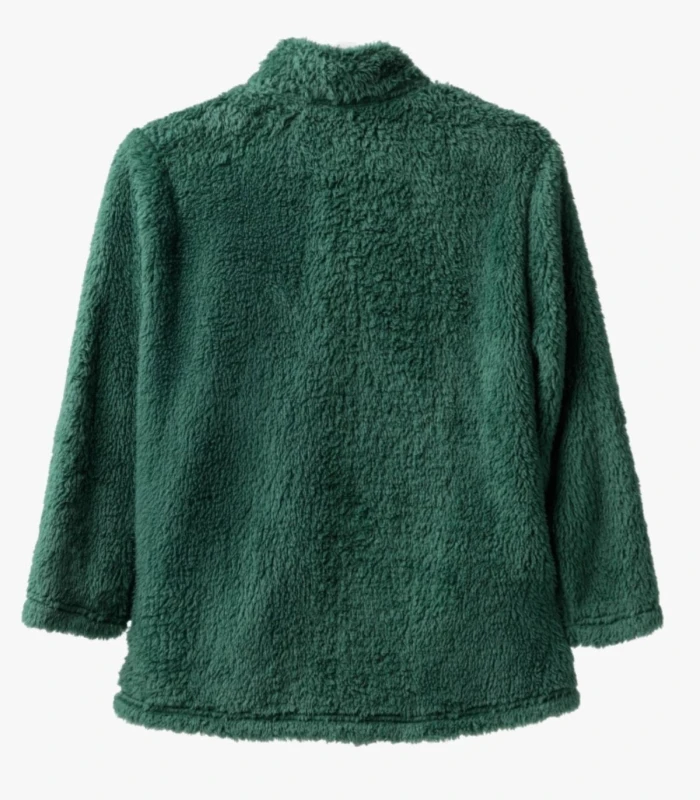 Bata Niña Polar Corel Snoopy Peanuts Cremallera VERDE 67272