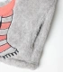 Bata Niña Polar Corel Búho Winter Owl Cremallera GRIS JASPE 67288
