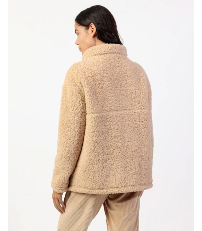 Chaqueta Casa Mujer Borreguito Polar Admas Home Cremallera BEIGE 67304