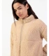 Chaqueta Casa Mujer Borreguito Polar Admas Home Cremallera BEIGE 67304