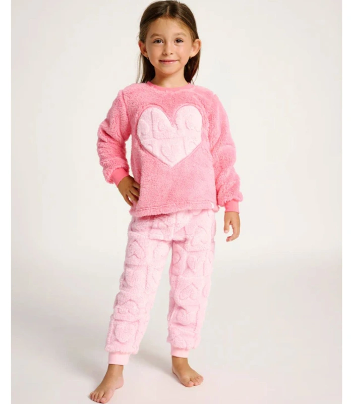 Pijama Polar Niña Suave y Cálido Muydemi 16011001