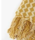Manta de Punto Admas Zig Zag Cozy Waves Amarillo 127x152 cm Cálida 69112