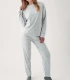 Pijama de Mujer PROMISE Algodón Estampado Estrellas