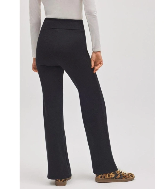 Pantalón ULTRA TÉRMICO Ysabel Mora Mujer  Flare Algodón Afelpado Negro 70451
