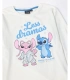 Pijama Niña Disney Stitch Manga Larga | Punto Algodón Menta/Gris 63262