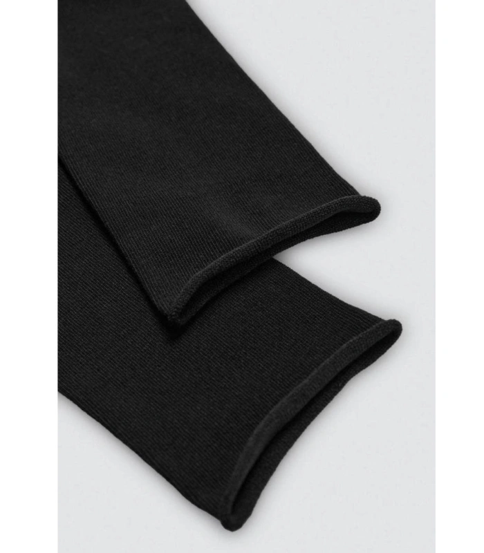 Pack 3 Calcetines Altos Hombre Ysabel Mora Bambú Cálido Sin Puño Negro Confort 22933