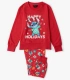 Pijama de Niña Disney Stitch Navidad | 100% Algodón y Pantalón Estampado