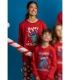 Pijama Mujer Disney Stitch Navidad | 100% Algodón y Pantalón Estampado 63682