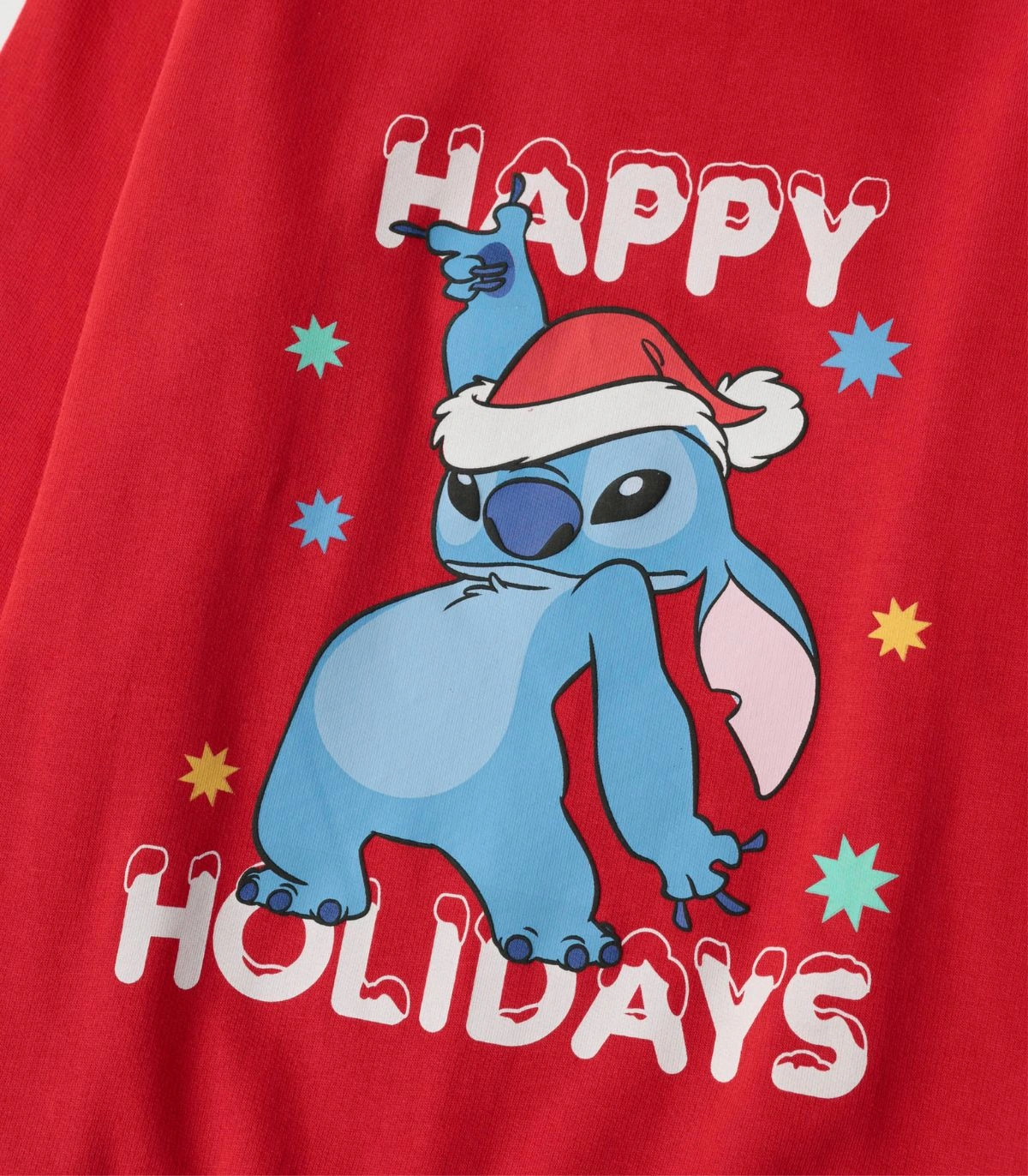 Pijama de Niño Disney Stitch Navidad | 100% Algodón y Pantalón Estampado 63892