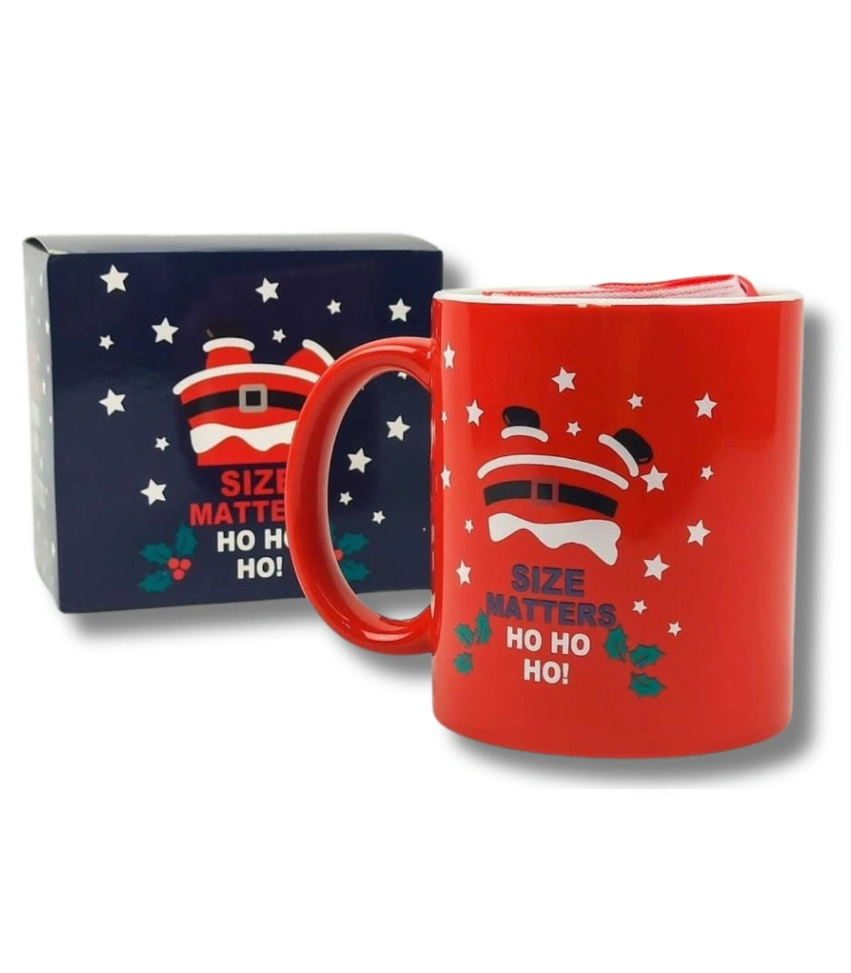 Pack Regalo Hombre Admas | Boxer de Algodón + Taza "Size Matters" Navideño 48446