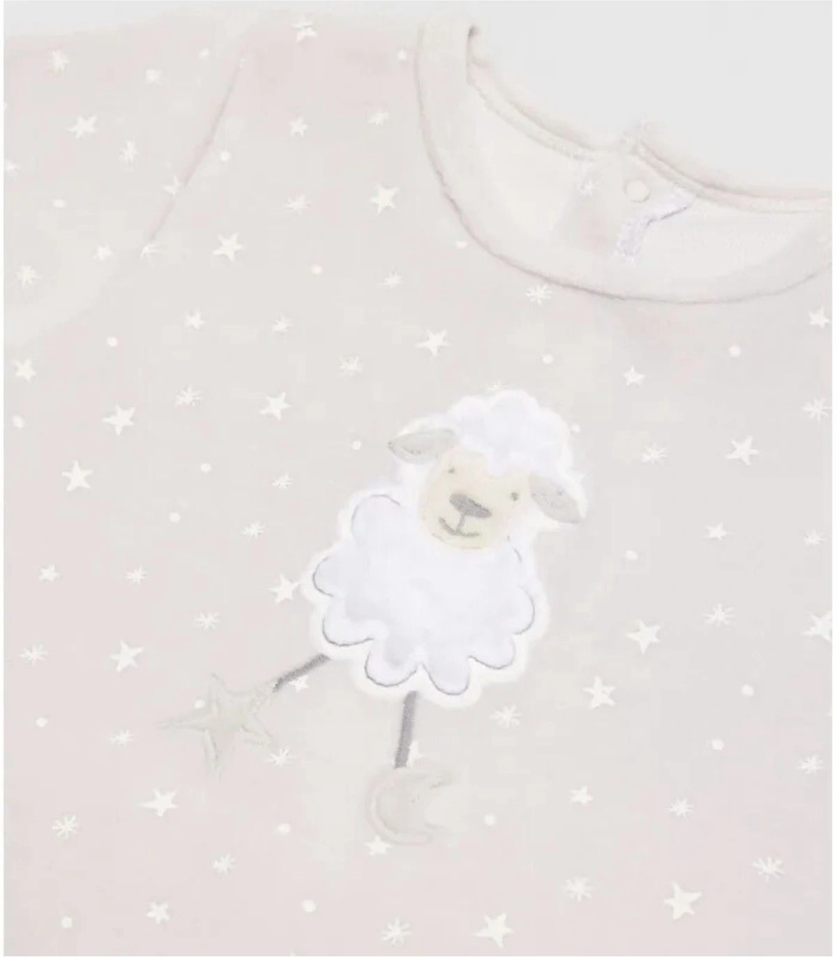 Pelele de Bebé Ysabel Mora de Algodón Suave  Pijama Entero con Cierre en Entrepierna