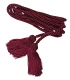 Cíngulo de Nazareno para Adulto 3 Metros  Cordón de 10 mm con Borlas de 10 cm -Accesorio de Procesión para Semana Santa