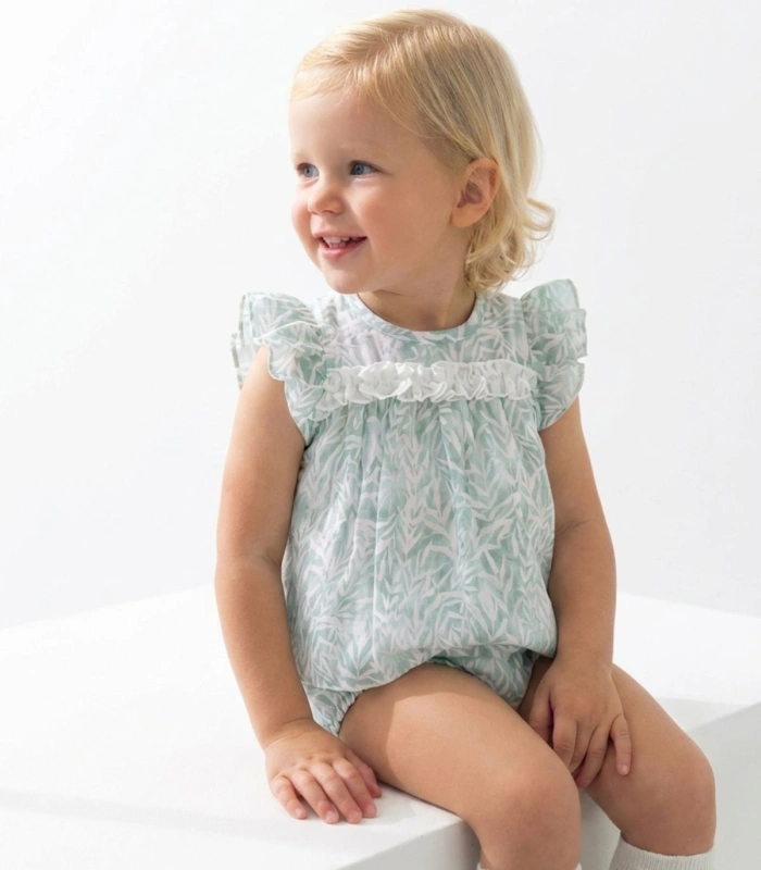 Jesusito para Niña Calamaro Baby Varanasi con Blusón Evasé y Braguita