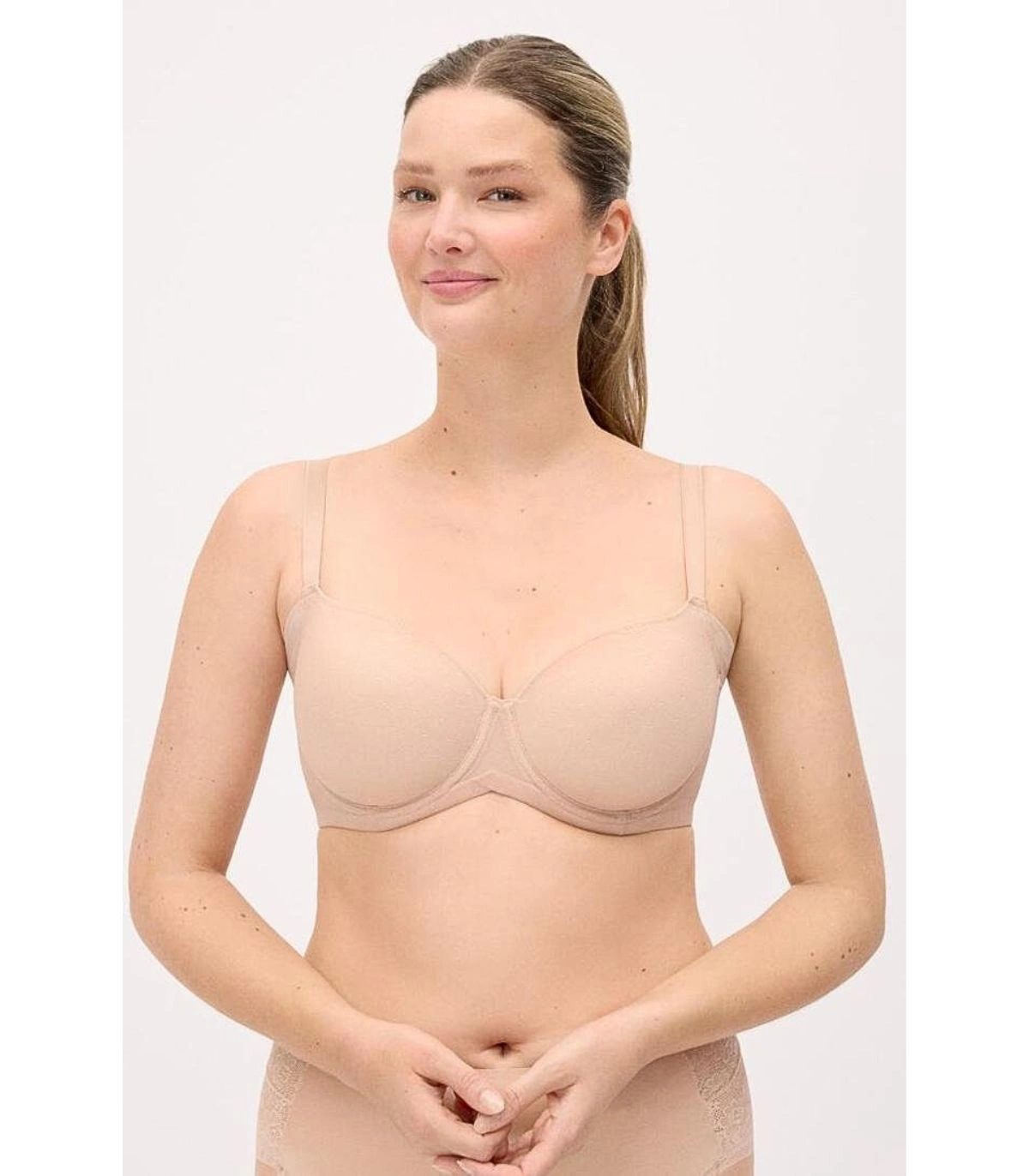 Sujetador de Capacidad Ysabel Mora "Mary"  Con Aro, Relleno sin Aumento y Espalda Anatómica