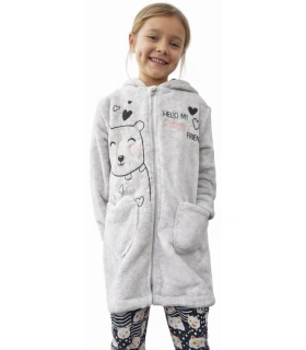 Bata de niña Bear coralina 25208424