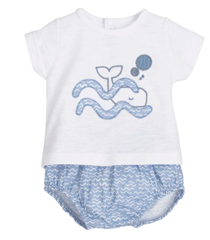 Conjunto de Bebé Calamaro Baby "Sika Algodón 100%