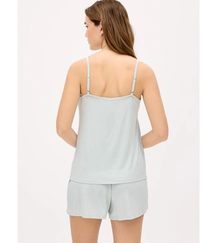 Conjunto de Pijama para Mujer Ysabel Mora  Set de Tirantes y Pantalón Corto