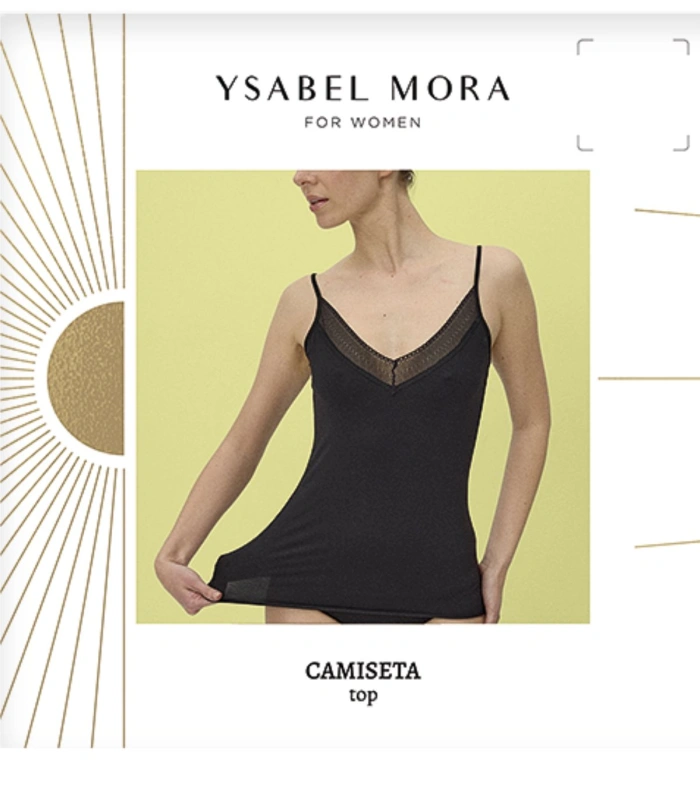 Camiseta de Tirantes Adaptable Ysabel Mora para Mujer Talla Única Elástica (S-XL)