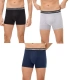 Pack de 3 Bóxers Básicos de Algodón Natural Ysabel Mora con Costuras Planas