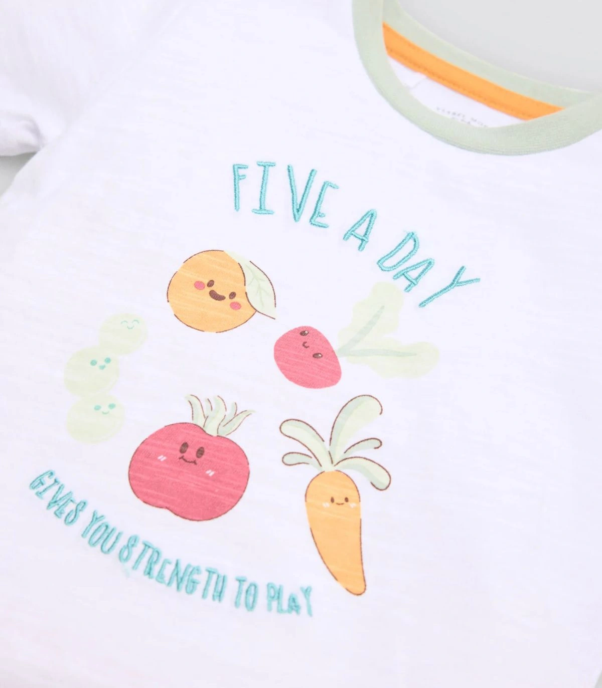 Conjunto bebé verano camiseta y pantalón corto 25624