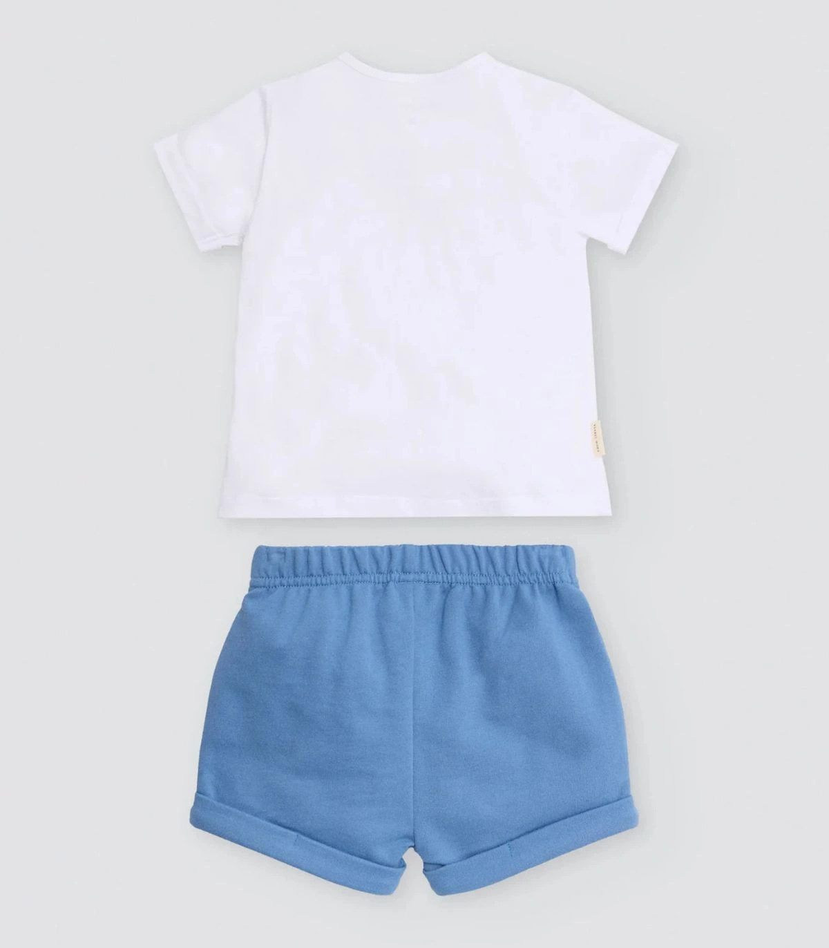 Conjunto bebé manga corta y shorts 25627 Ysabel Mora 100% algodón