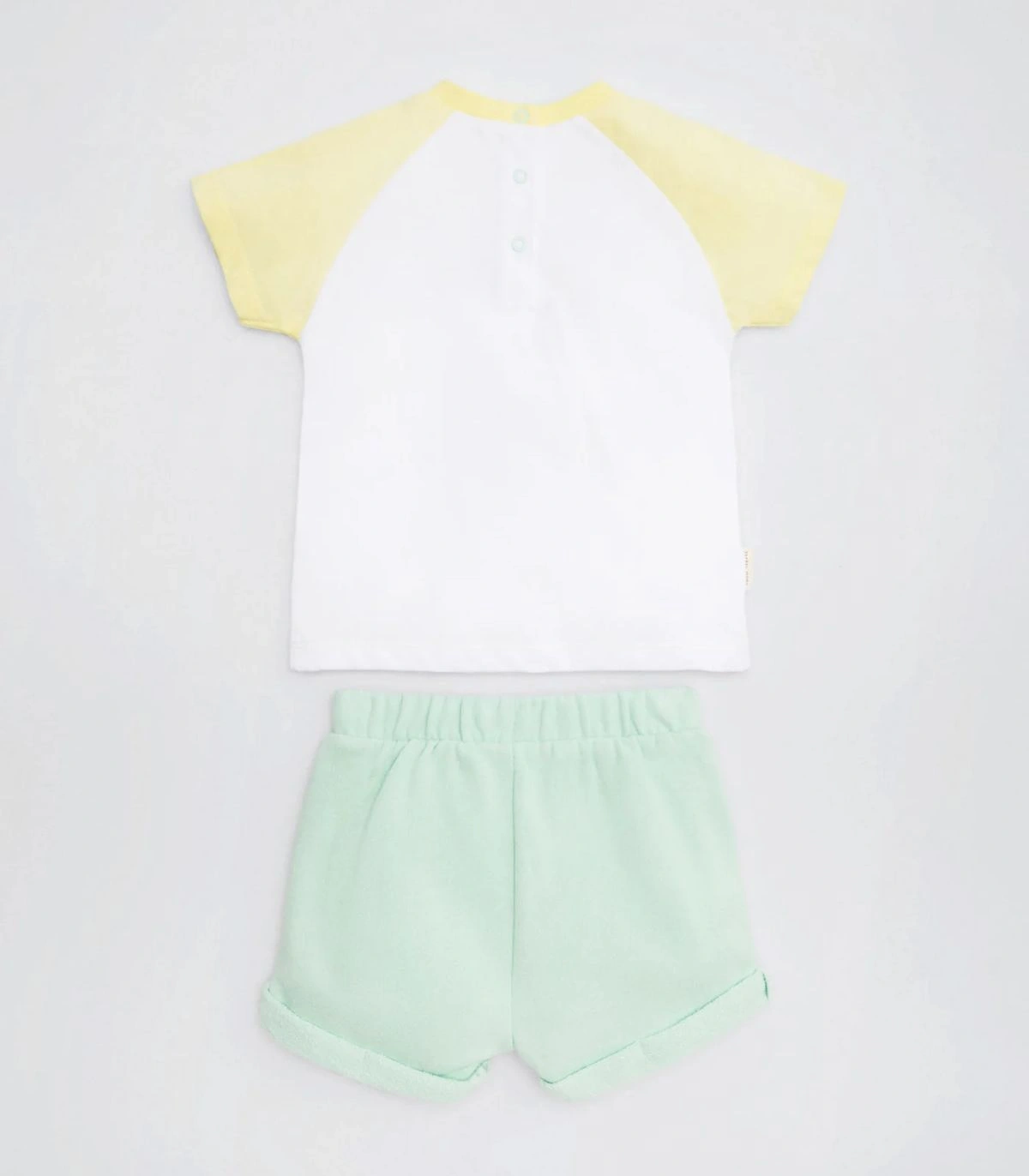 Conjunto bebé manga corta y shorts 25629 Ysabel Mora