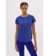 Camiseta Deportiva Básica Ysabel Mora Azul 100% Algodón