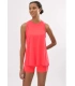Camiseta Deportiva Coral de Tirantes Ysabel Mora 100% Algodón Natural, Diseño de Largo Extra y Transpirabilidad Óptima