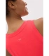 Camiseta Deportiva Coral de Tirantes Ysabel Mora 100% Algodón Natural, Diseño de Largo Extra y Transpirabilidad Óptima
