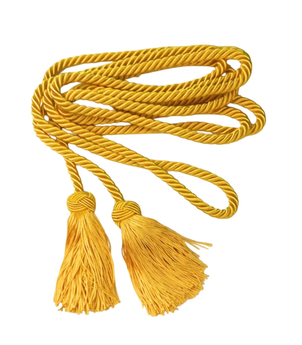 Cíngulo de Nazareno para Adulto 3 Metros  Cordón de 10 mm con Borlas de 10 cm -Accesorio de Procesión para Semana Santa