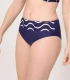 Bikini reductor con aro y braga alta ondas marino Ysabel Mora