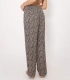 Pantalón largo ajustable estampado 86229 Ysabel Mora