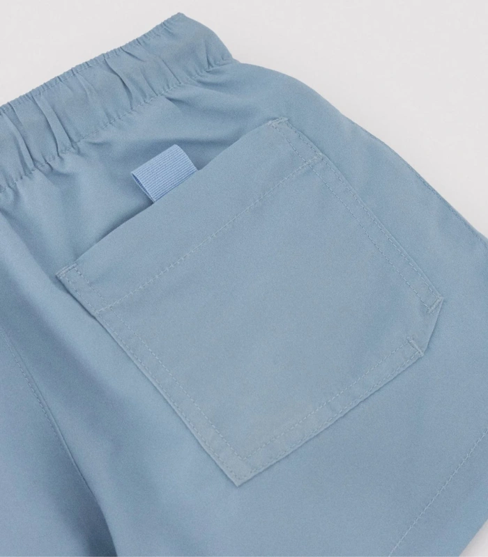 Bañador Niño Corto Liso Azul Celeste 93082 Ysabel Mora