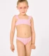 Bikini Niña Volantes Estampado Leopardo Rosa 95144 Ysabel Mora