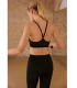 Sujetador Deportivo para Mujer Ysabel Mora | Sin Aros, con Relleno Extraíble y Tirantes Regulables - Negro