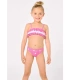 Bikini Niña Volantes Estampado Unicornios Rosa 95152 Ysabel Mora